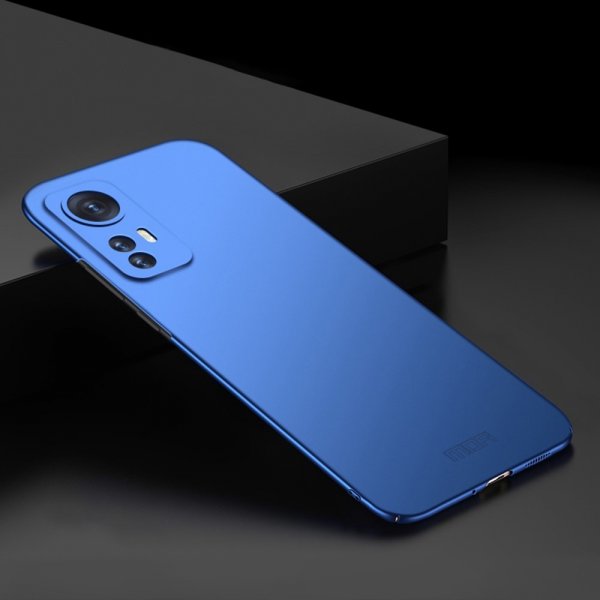 Mofi Xiaomi 12/12X Suojakuori Shield Slim Sininen