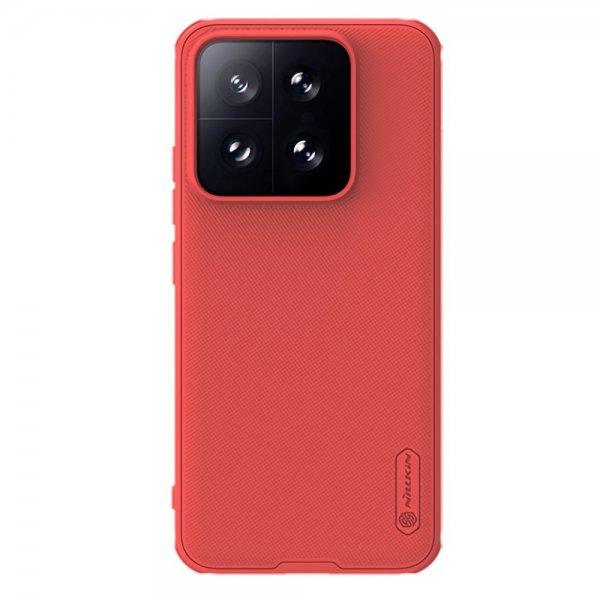 Nillkin Xiaomi 14 Kuori Super Frosted Shield Punainen