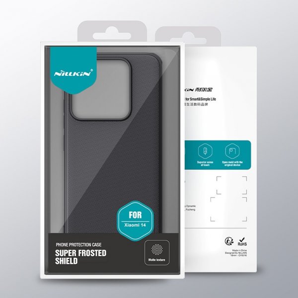 Nillkin Xiaomi 14 Kuori Super Frosted Shield Punainen
