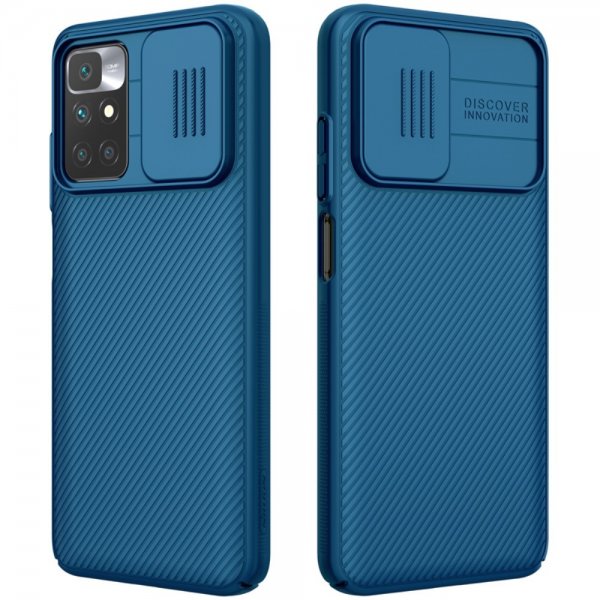 Nillkin Xiaomi Redmi 10 -suojakuori CamShield, sininen