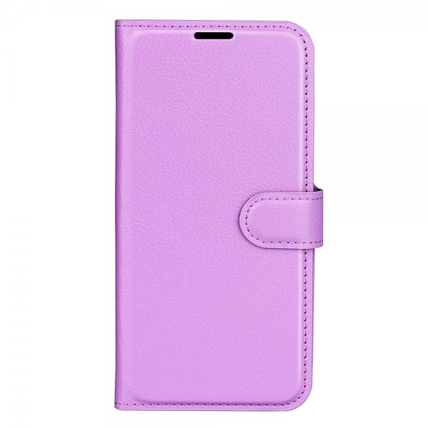 Xiaomi Redmi 12C Litsi Nahkakuori Violetti