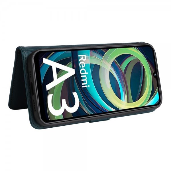 Betopnice Xiaomi Redmi A3 -kotelo irrotettavalla kuorella 005 Sininen