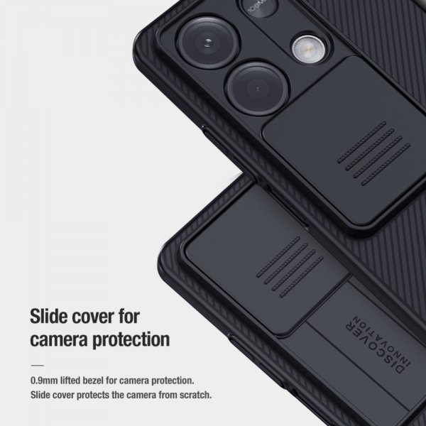 Nillkin Xiaomi Redmi Note 13 5G Kuori CamShield Musta