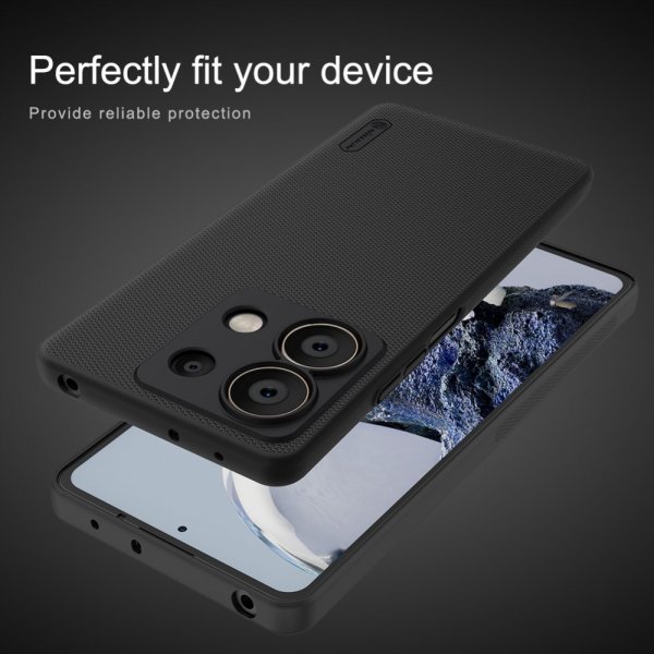 Nillkin Xiaomi Redmi Note 13 5G Kuori Super Frosted Shield Punainen