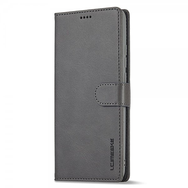 Lc.Imeeke Xiaomi Redmi Note 13 Pro 5G Suojakuori Korttipaikalla, Jalustatoiminto, Harmaa