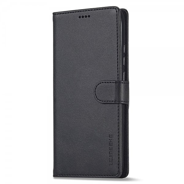 Lc.Imeeke Xiaomi Redmi Note 13 Pro 5G -suojakotelo korttipaikalla ja jalustatoiminnolla, musta