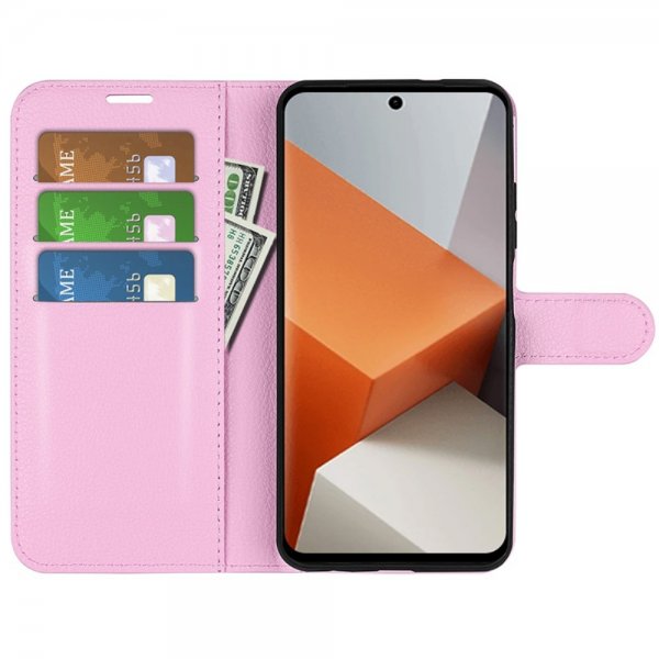 Xiaomi Redmi Note 13 Pro Plus 5G Litchi Pink Kotelo