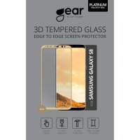 Samsung Galaxy S8 Näytönsuoja 3D Kulta