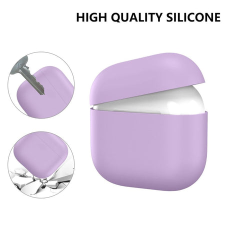 Ahastyle AirPods 4/5 Kuori Silikoni Violetti