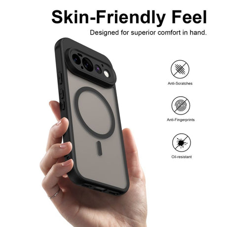 Google Pixel 11 Pro Kuori Huurteinen MagSafe Musta