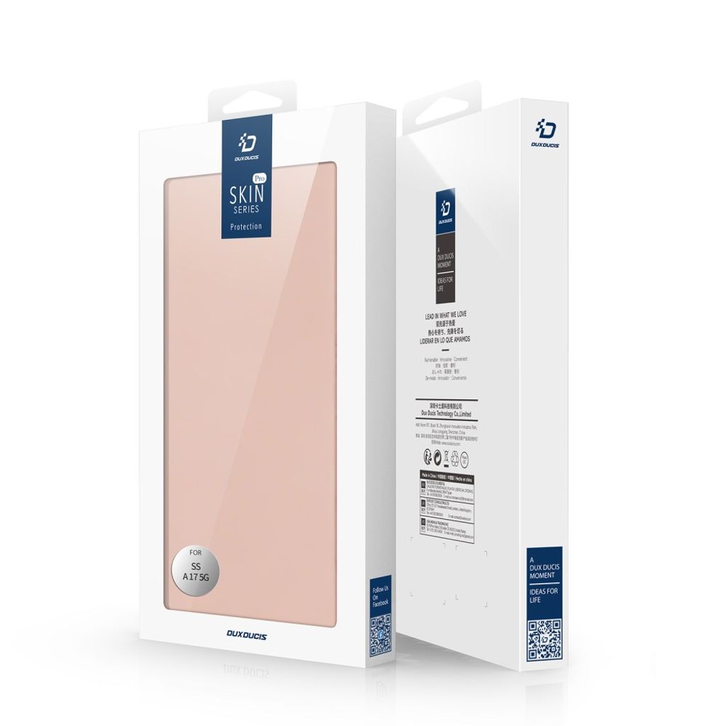 Dux Ducis Samsung Galaxy A17/Galaxy A18 Kotelo Skin Pro Series Vaaleanpunainen
