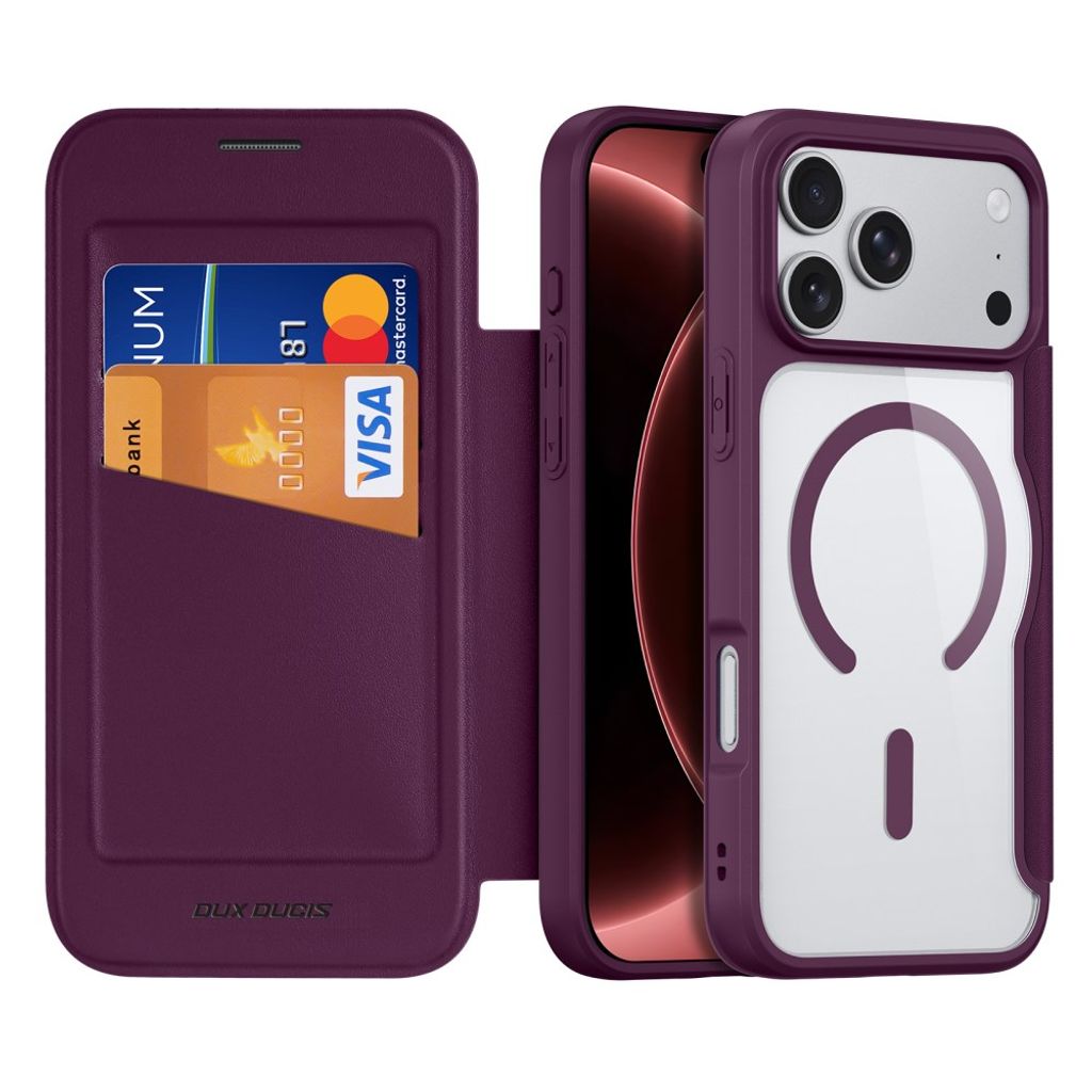 Dux Ducis iPhone 17 Pro Max/18 Pro Max Kotelo Skin X Pro Series MagSafe Punainen