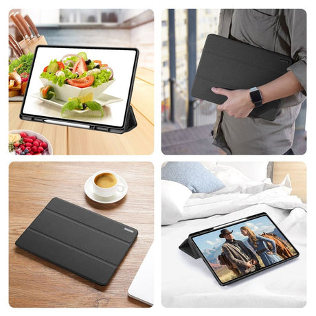Dux Ducis Samsung Galaxy Tab S11 Ultra/S12 Ultra Kotelo DOMO Series Musta
