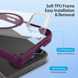 Dux Ducis iPhone Duo Kotelo Skin X Pro Series MagSafe Violetti
