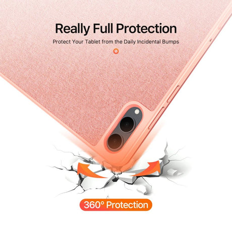 Dux Ducis Samsung Galaxy Tab S11 Ultra/S12 Ultra Kotelo DOMO Series Vaaleanpunainen