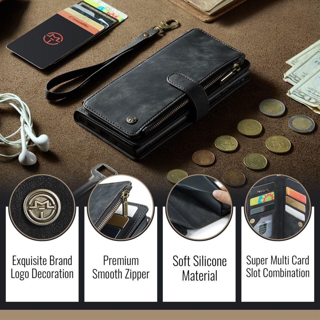 CaseMe iPhone Air Kotelo C30 Series Musta
