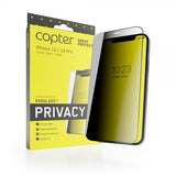 Copter iPhone 12/iPhone 12 Pro Näytönsuoja Exoglass Curved Privacy