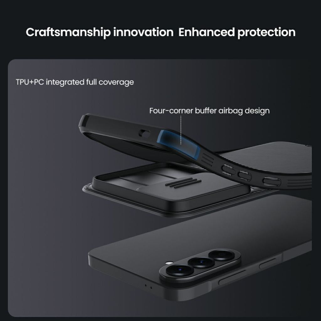 Nillkin Samsung Galaxy A57 Kuori CamShield Pro MagSafe Musta