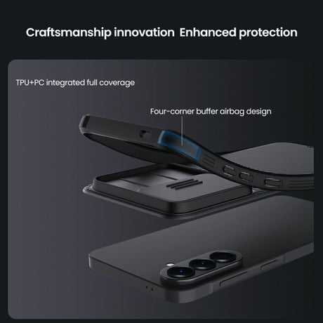 Nillkin Samsung Galaxy A57 Kuori CamShield Pro MagSafe Musta