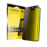 Copter iPhone 16 Pro Max Näytönsuoja Exoglass Curved Privacy