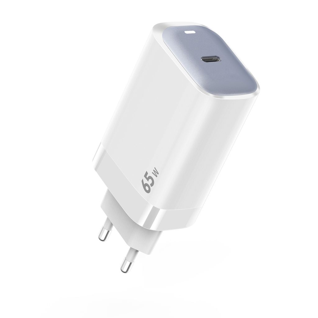 SiGN 65W Snabbladdare USB-C PD Valkoinen
