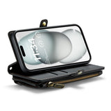 CaseMe iPhone 15 Kotelo C36 Series Musta