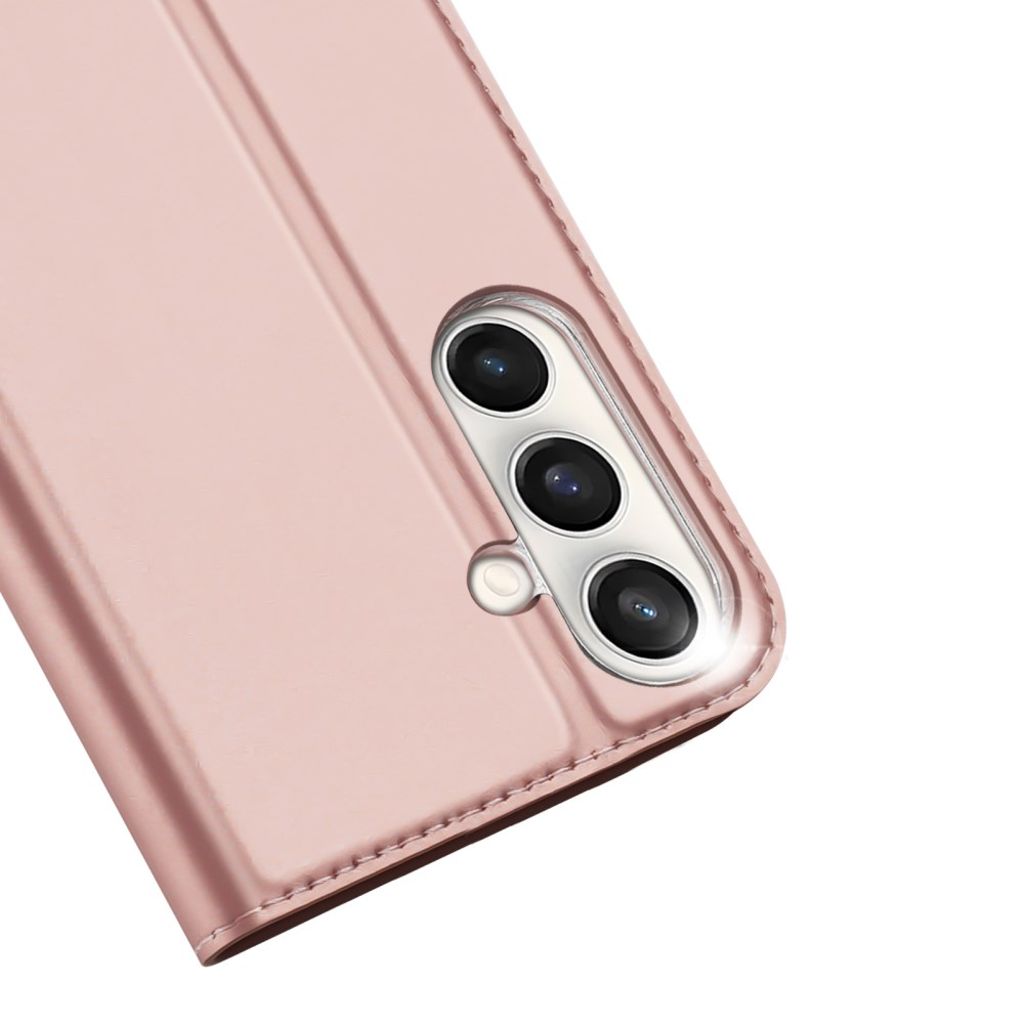 Dux Ducis Samsung Galaxy S25 FE Kotelo Skin Pro Series Vaaleanpunainen