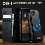 CaseMe iPhone 16e/iPhone 17e Kotelo C49 Series Musta