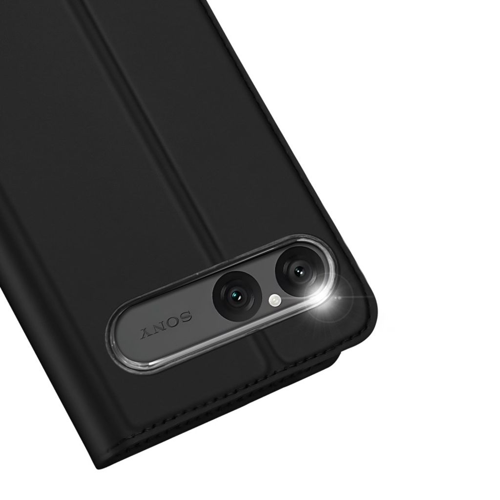 Dux Ducis Sony Xperia 10 VII Kotelo Skin Pro Series Musta