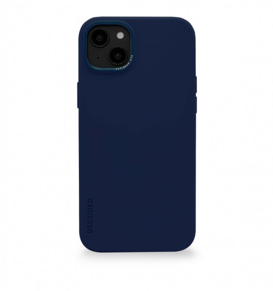 Decoded iPhone 14 Plus -kuori silikoninen takakuori, Navy Peony