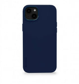 Decoded iPhone 14 Plus -kuori silikoninen takakuori, Navy Peony