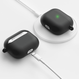 KeyBudz PodSkinz HyBridShell Series Airpods 3 -suojakuori, musta