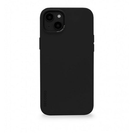 Decoded iPhone 14 Plus Silicone Backcover - Charcoal
