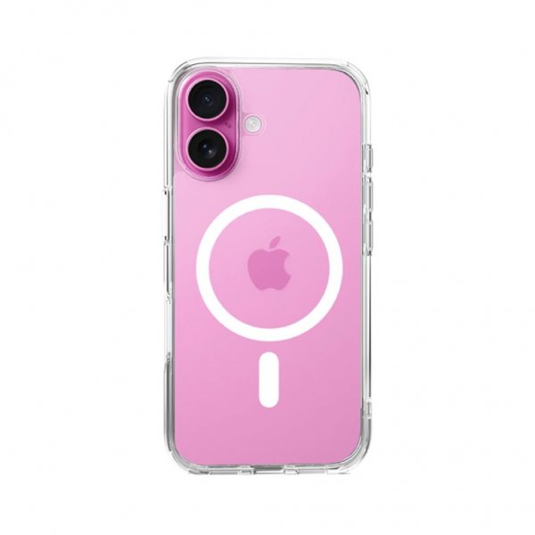 Just Mobile iPhone 16 -suojakuori TENC Air MagSafe Transparent
