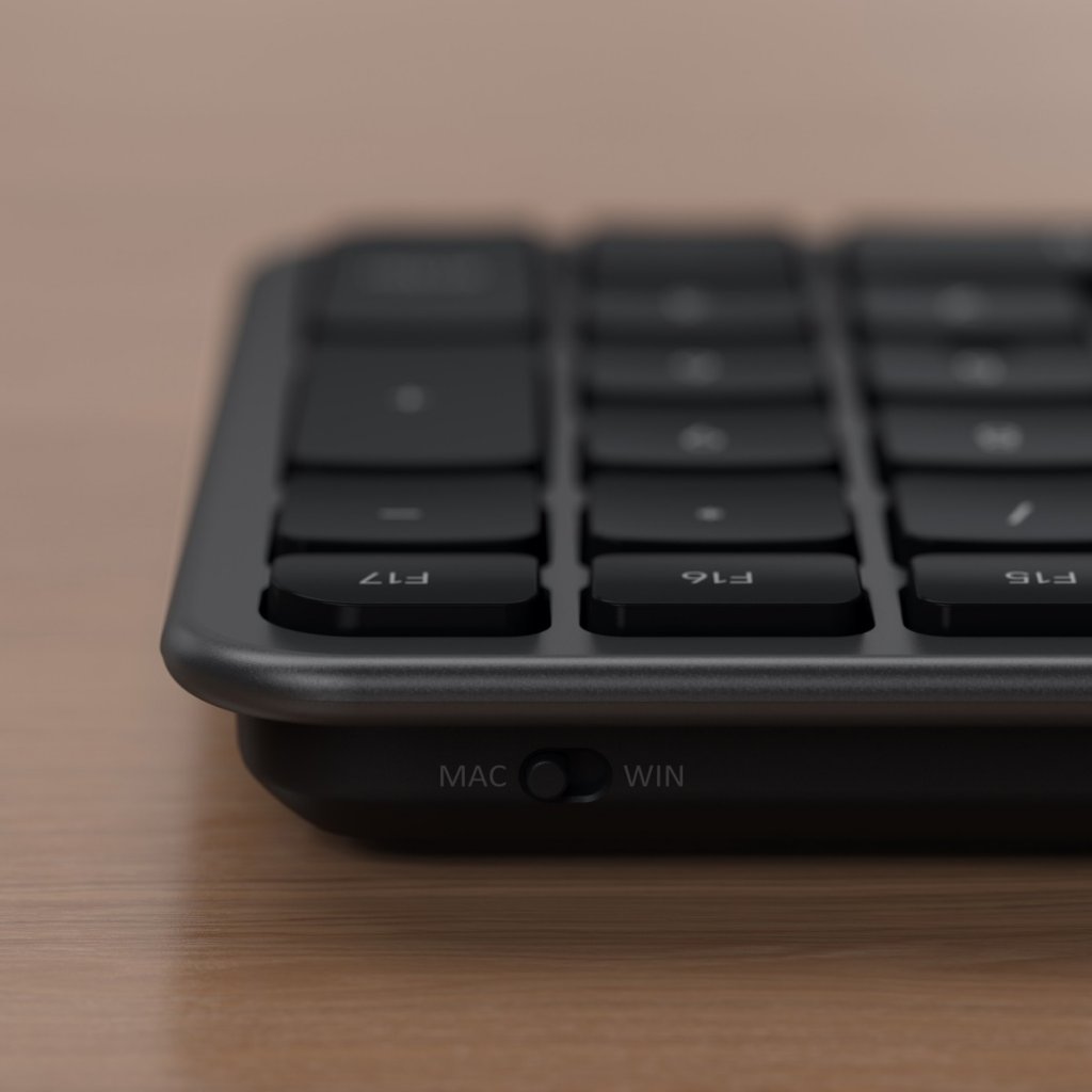 Satechi Langallinen Näppäimistöt Slim LX3 USB-C/USB-A Musta