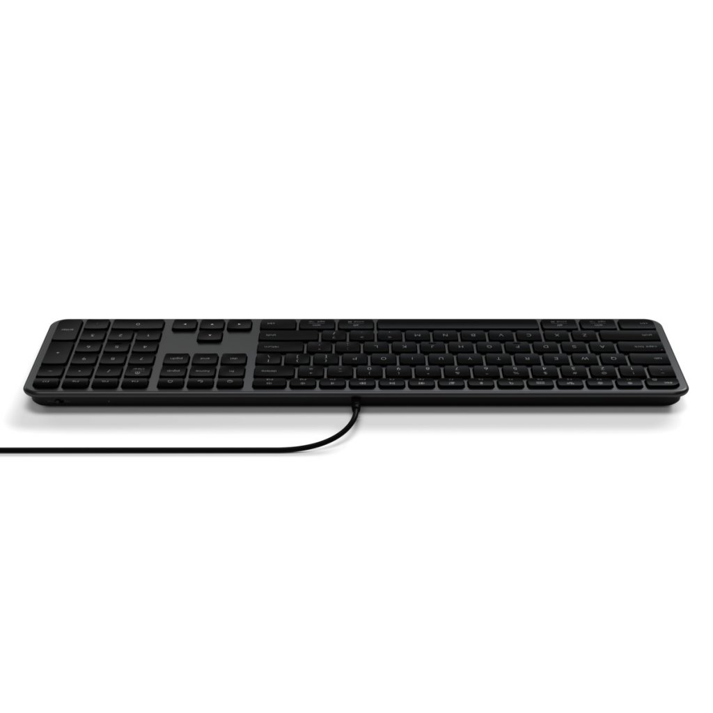 Satechi Langallinen Näppäimistöt Slim LX3 USB-C/USB-A Musta