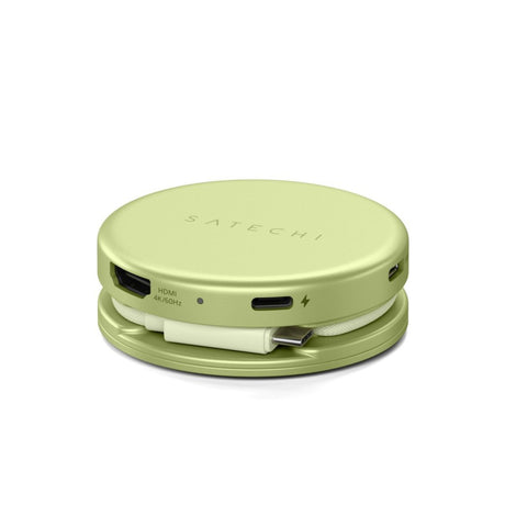 Satechi OntheGo 5-in-1 Multiport Adapterit USB-hub Citrus