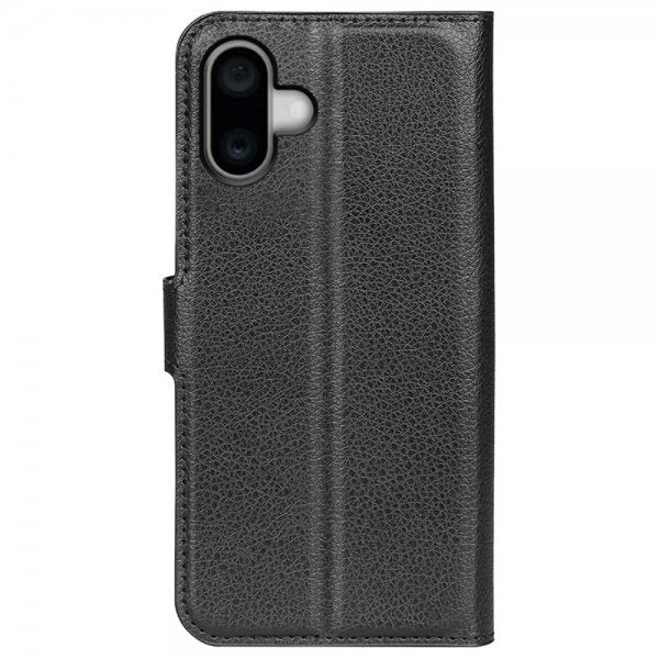 iPhone 16 Litsi Musta Suojakuori