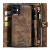CaseMe iPhone 11 008 Series Irrotettava Kuori Ruskea