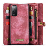 CaseMe Samsung Galaxy S20 008 Series Irrotettava kuori Punainen