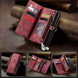 CaseMe Samsung Galaxy S21 008 Series Irrotettava kuori punainen