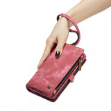 CaseMe Samsung Galaxy S21 008 Series Irrotettava kuori punainen
