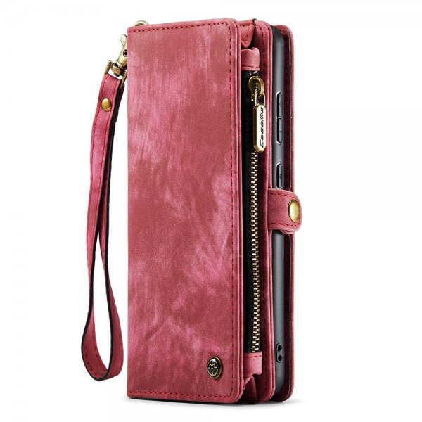 CaseMe Samsung Galaxy S21 FE 008 Series Irrotettava Kuori Punainen