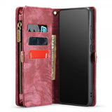 CaseMe Samsung Galaxy S21 FE 008 Series Irrotettava Kuori Punainen
