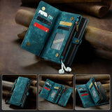 CaseMe Samsung Galaxy S21 FE 008 Series Irrotettava Kuori Petrol