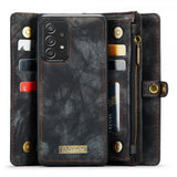 CaseMe Samsung Galaxy A32 5G -suojakotelo 008 Series, irrotettava kuori, musta