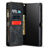 CaseMe Samsung Galaxy A32 5G -suojakotelo 008 Series, irrotettava kuori, musta