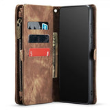 CaseMe Samsung Galaxy A53 5G Kotelo 008 Series Irrotettava Kuori Ruskea