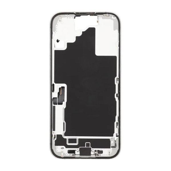 Keskikehys pikkutarvikkeineen iPhone 16 - Valkoinen OEM