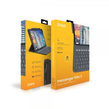 ZAGG iPad 10.9 (gen 10)/iPad 11 (A16) -näppäimistökotelo Messenger Folio 2 Nordic Layout Charcoal
